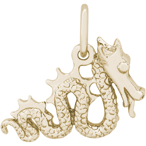 Serpent Charm 14K Gold - 10-1692