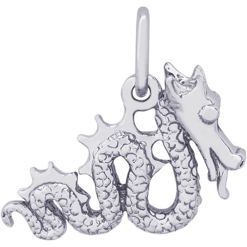 Serpent Charm White Gold - 10-1692