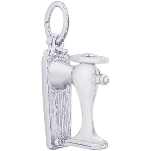 Sewing Machine Charm Silver - 10-0732