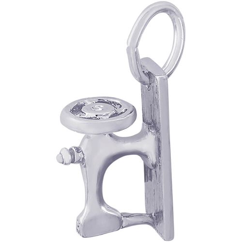 Sewing Machine Charm Silver - 10-0731