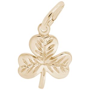 Shamrock Charm Gold Plated - 10-1279
