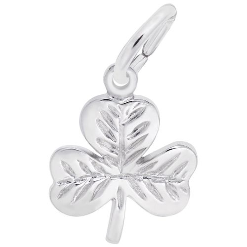 Shamrock Charm White Gold - 10-1279
