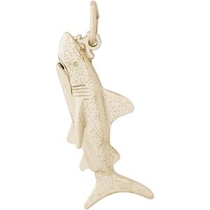 Shark Charm Gold Plated - 10-1517