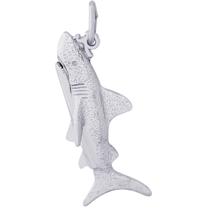 Shark Charm Silver - 10-1517