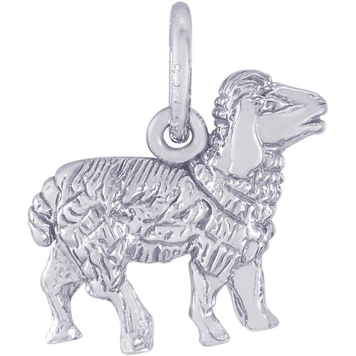 Sheep Charm White Gold - 10-3210