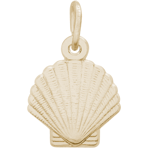 Clamshell Charm - 10-4085 10K Gold - 10-4085