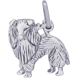 Sheltie Dog Charm Silver - 10-3311