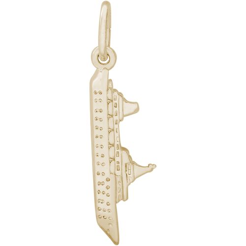 Ship Charm 14K Gold - 10-0446-14kg