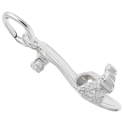 Shoe Charm White Gold - 10-2614