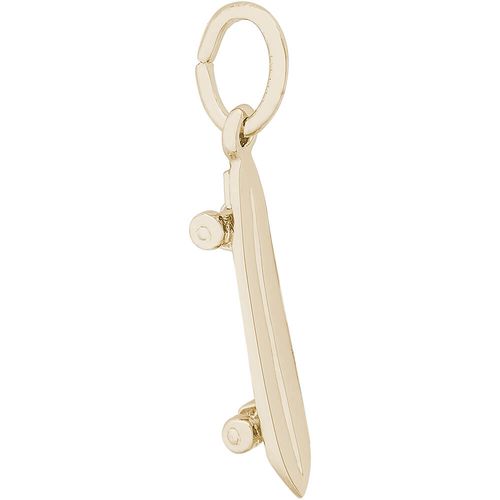 Skate Board Charm 14K Gold - 10-4169
