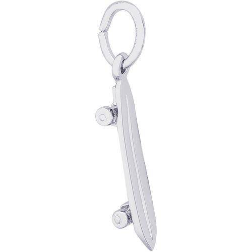 Skate Board Charm Silver - 10-4169