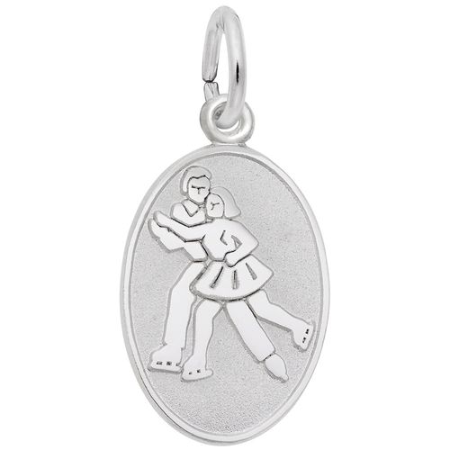 Skaters Charm White Gold - 10-3469