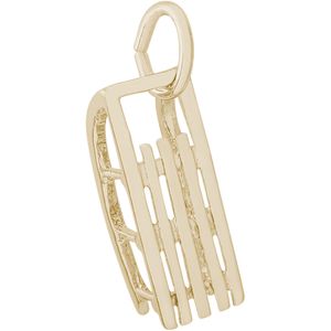 Sled Charm 10K Gold - 10-1674