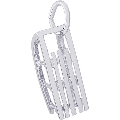 Sled Charm Silver - 10-1674