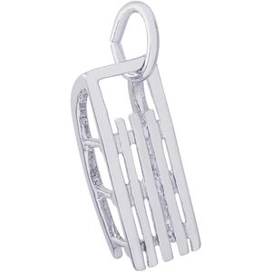 Sled Charm White Gold - 10-1674