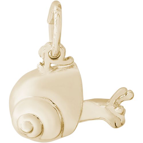 Snail Charm 10K Gold - 10-5464