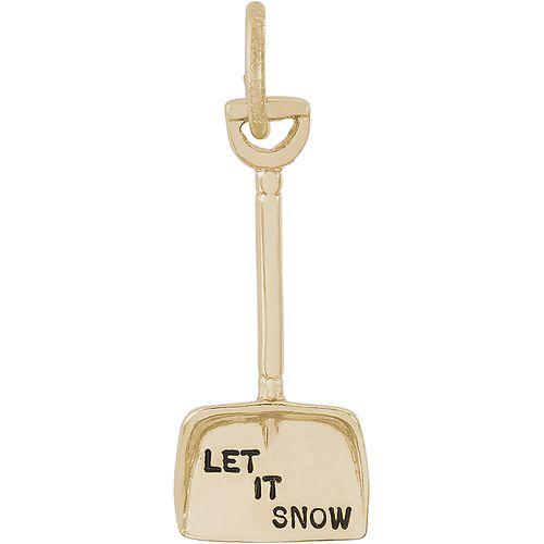 Snow Shovel Charm Gold Plated - 10-3433