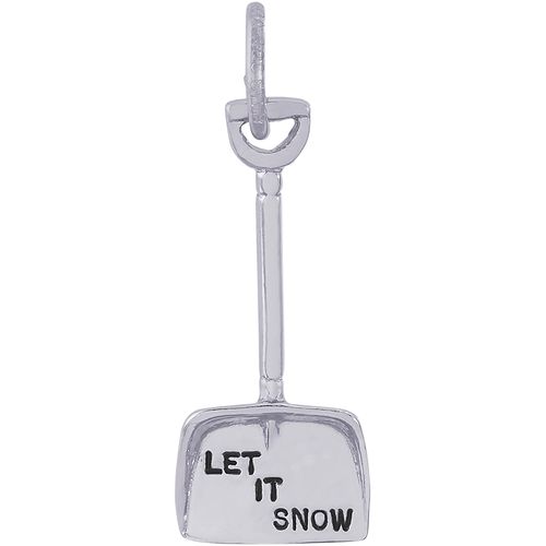 Snow Shovel Charm Silver - 10-3433