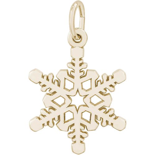 Snowflake Charm 10K Gold - 10-7816