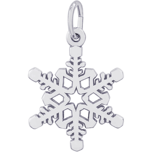 Snowflake Charm Silver - 10-7816