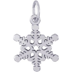 Snowflake Charm Silver - 10-6543