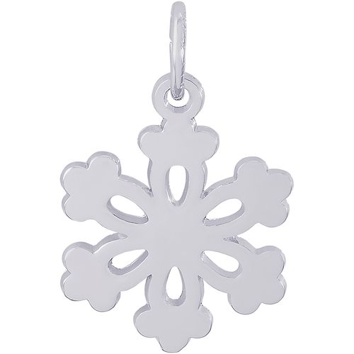 Snowflake Charm White Gold - 10-4484