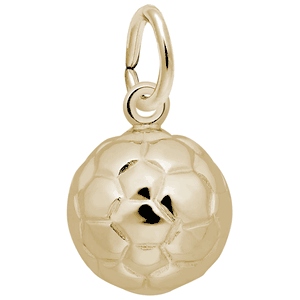 Soccer Ball Charm 10K Gold - 10-4989