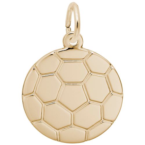 Soccer Ball Charm 14K Gold - 10-5385