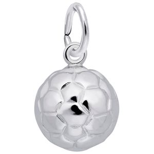 Soccer Ball Charm Silver - 10-4989