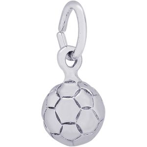 Soccer Ball Charm White Gold - 10-5633