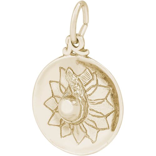 Sombrero Charm 10K Gold - 10-3324