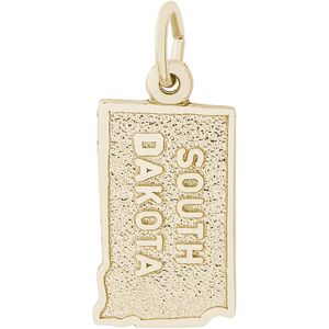 South Dakota Charm Gold Plated - 10-3614