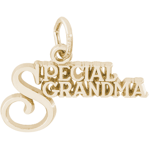 Special Grandma Charm 10K Gold - 10-6130