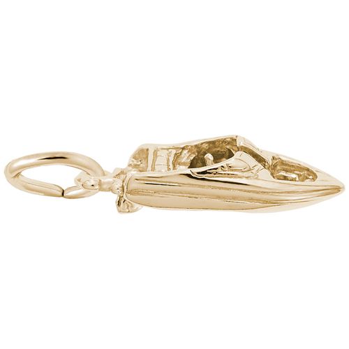 Speed Boat Charm 10K Gold - 10-7735