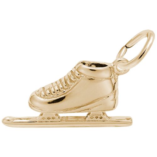 Speed Skate Charm 10K Gold - 10-6381