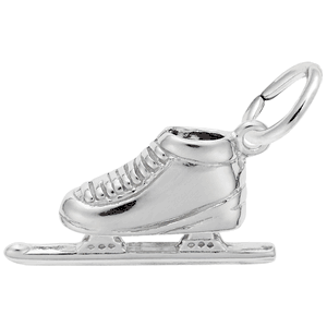 Speed Skate Charm Silver - 10-6381