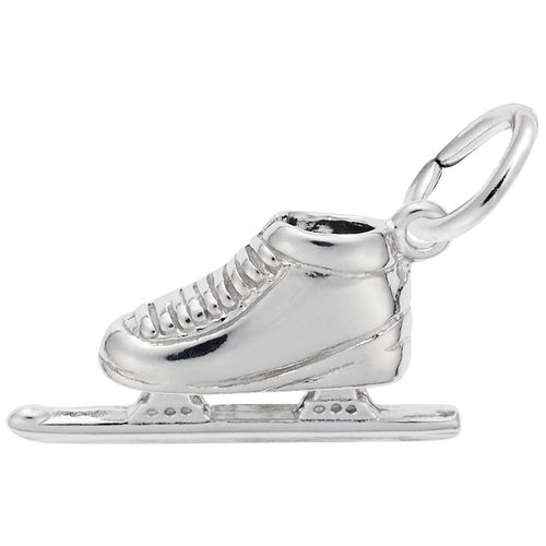 Speed Skate Charm Silver - 10-6381