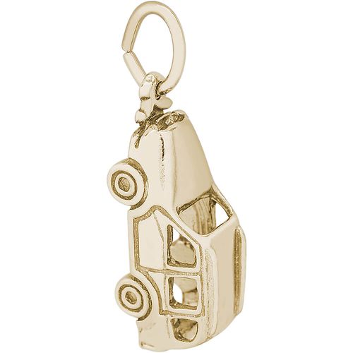 Sport Utility Vehicle Truck Charm Gold Plated - 10-8237