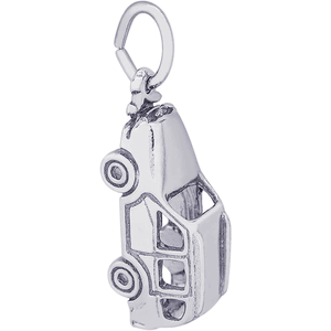 Sport Utility Vehicle Truck Charm Silver - 10-8237
