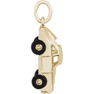Sports Car Charm 10K Gold - 10-2983