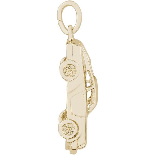 Sports Car Charm Gold Plated - 10-2984