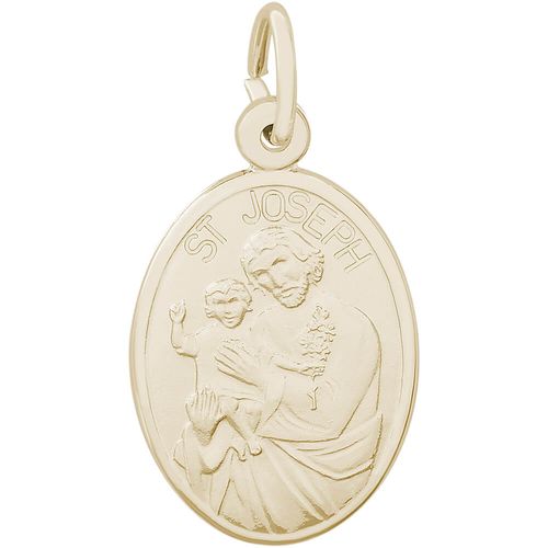 St. Joseph Charm 14K Gold - 10-3389