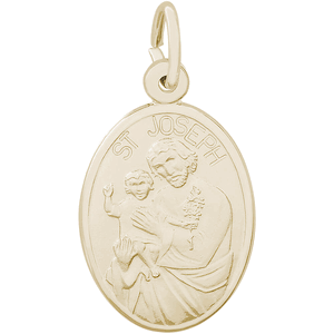 St. Joseph Charm Gold Plated - 10-3389