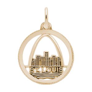 St. Louis Arch Charm 10K Gold - 10-5568