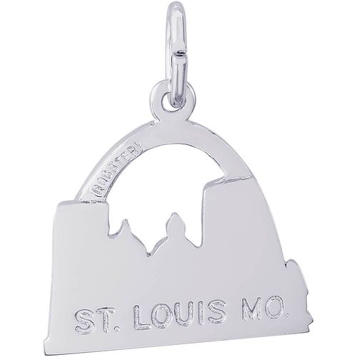 St. Louis Arch Charm Silver - 10-4699