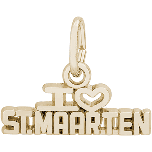 St. Maarten Charm 10K Gold - 10-7809