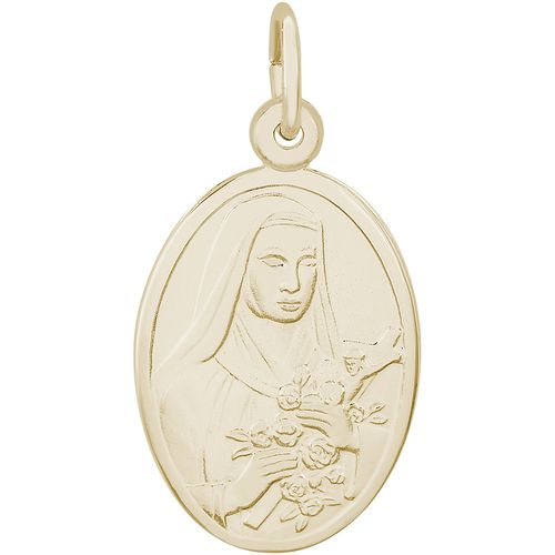 St. Theresa Charm Gold Plated - 10-3368