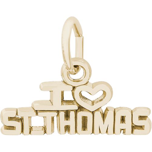 St. Thomas Charm 14K Gold - 10-7808