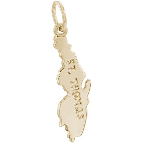 St. Thomas Charm Gold Plated - 10-2543
