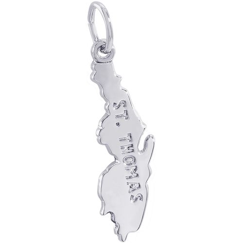 St. Thomas Charm Silver - 10-2543